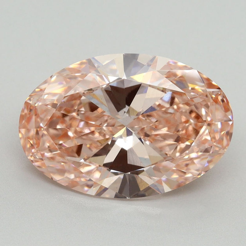Oval 5.05ct Fancy Vivid Pink VS1 IGI #LG724561726