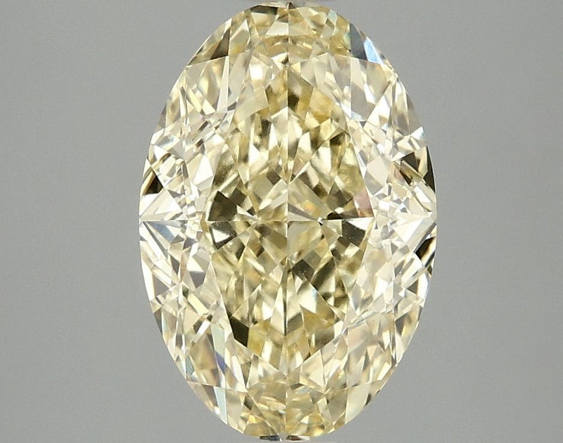 Oval 3.08ct Fancy Vivid Yellow VS1 IGI #LG696594979