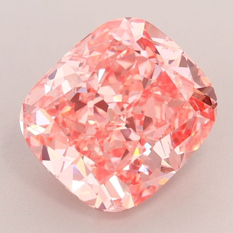 Cushion brilliant 3.07ct Fancy Vivid Pink VS1 IGI #LG582355243