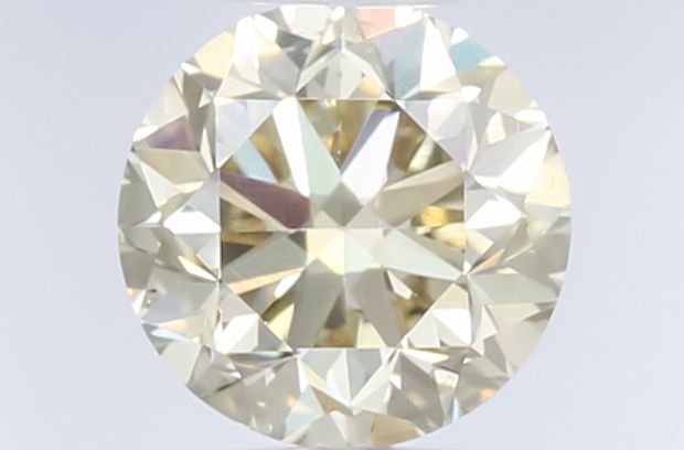 Round 0.51ct Fancy Light Yellow Brown  GIA #5231336227