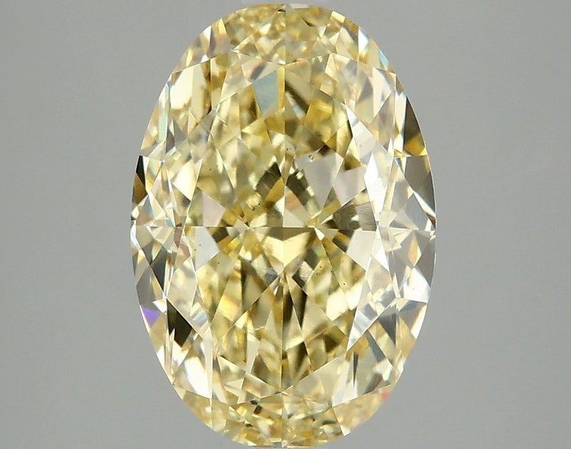 Oval 4.04ct Fancy Intense Yellow VS1 IGI #LG675599602