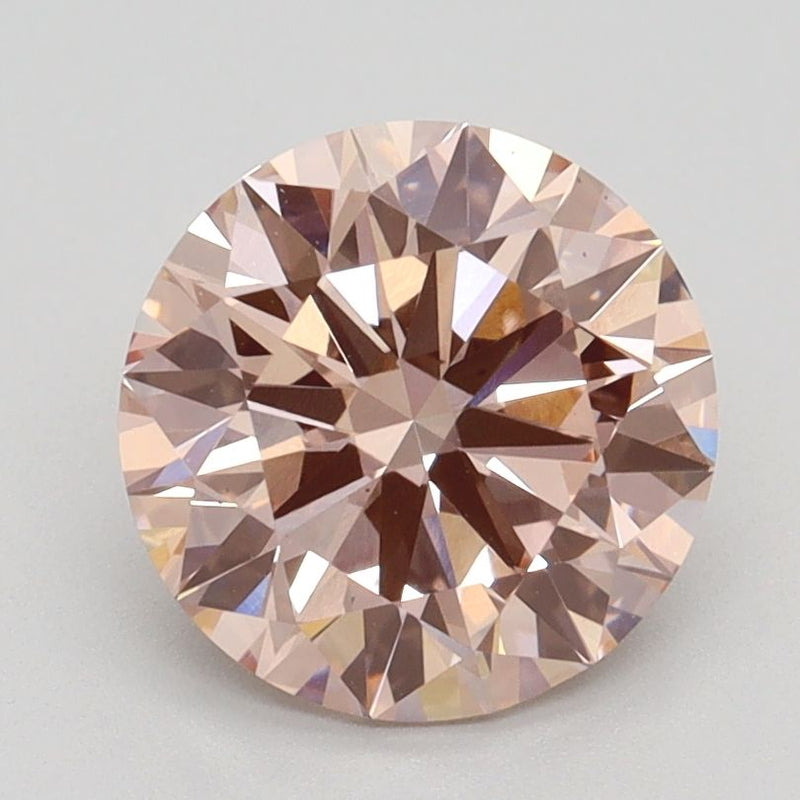 Round 2.18ct Fancy Intense Pink VS1 IGI #LG534240818