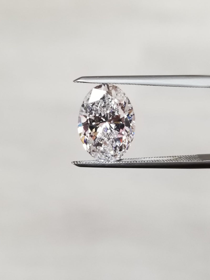 Oval 3.01ct D SI1 GIA #7441311155