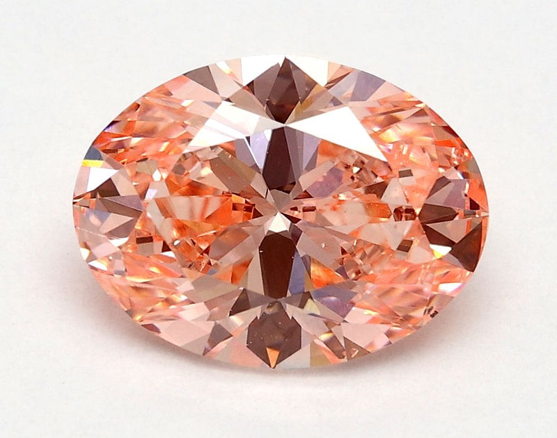Oval 1.7ct Fancy Vivid Pink SI2 IGI #LG508113834
