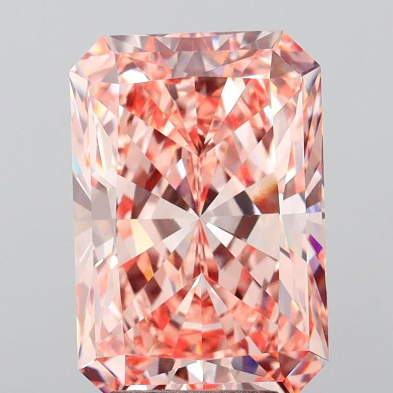Radiant 5.14ct Fancy Intense Pink VVS2 IGI #LG781618701