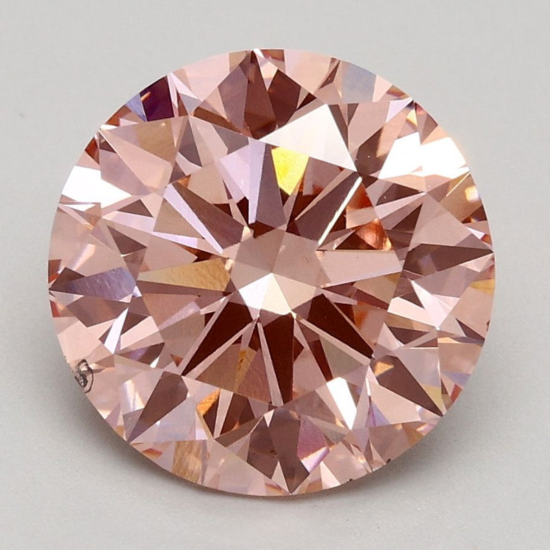 Round 2.73ct Fancy Intense Pink VS2 IGI #LG533290079