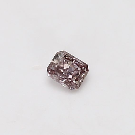 Radiant 0.13ct Fancy Brown Pink  GIA #6237454098