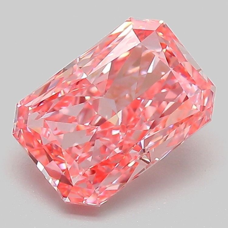 Radiant 2.07ct Fancy Vivid Pink VVS2 IGI #LG778615676