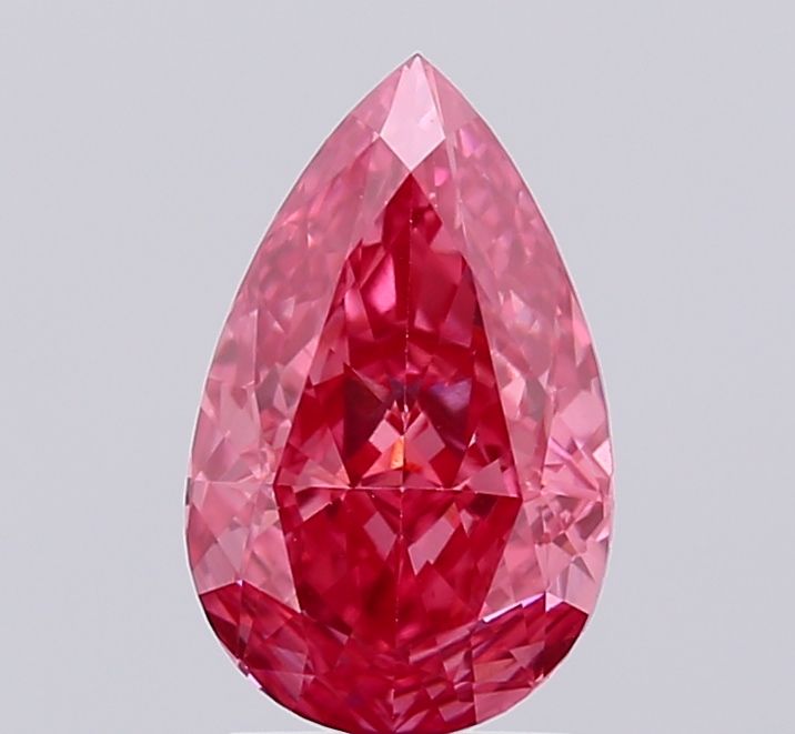 Pear 2.09ct Fancy Vivid Pink VS1 IGI #LG765628477