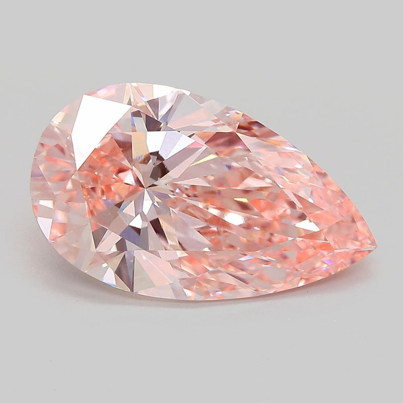 Pear 5.03ct Fancy Vivid Pink VS1 IGI #LG754565802