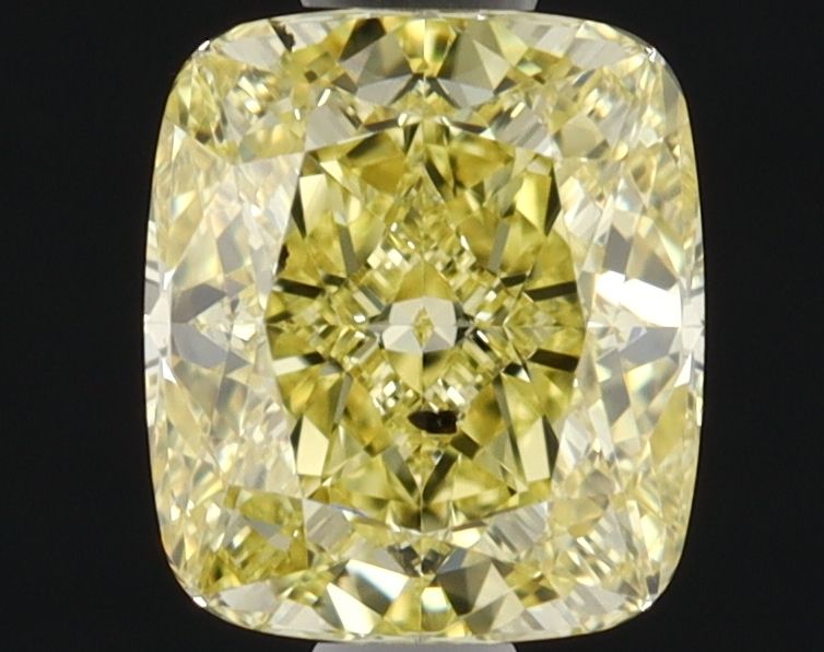 Cushion brilliant 1.01ct Fancy Intense Yellow SI2 GIA #2235139340