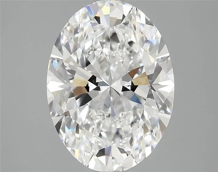 3.00ct Oval Lab Grown Diamond (Colour D, Clarity VVS2, IGI Certified)