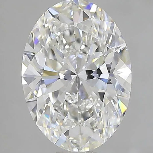 3.00ct Oval Lab Grown Diamond (Colour F, Clarity VS1, IGI Certified)
