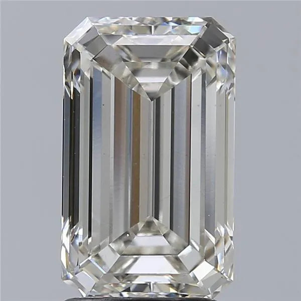 3.01ct Emerald Lab Grown Diamond (Colour H, Clarity VS1, IGI Certified)