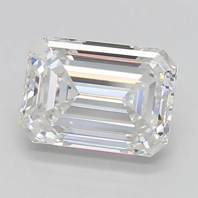 3.04ct Emerald Lab Grown Diamond (Colour G, Clarity VVS2, IGI Certified)