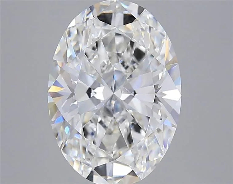 3.04ct Oval Lab Grown Diamond (Colour F, Clarity VVS1, IGI Certified)