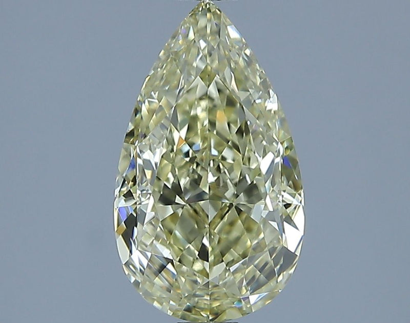 Pear 2.08ct Fancy Light Yellow VVS1 GIA #2235871054