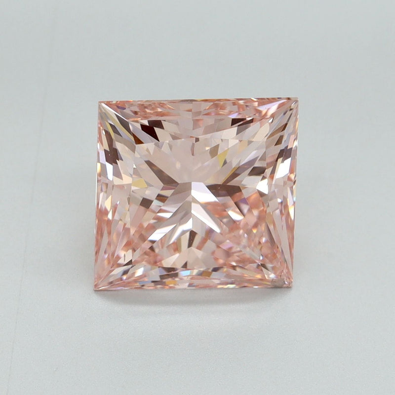 Princess 4.53ct Fancy Vivid Pink SI1 IGI #LG555288247