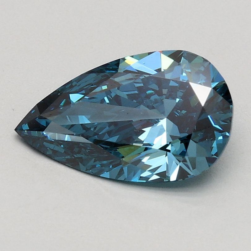 Pear 0.83ct Fancy Vivid Blue VS1 IGI #LG517219146