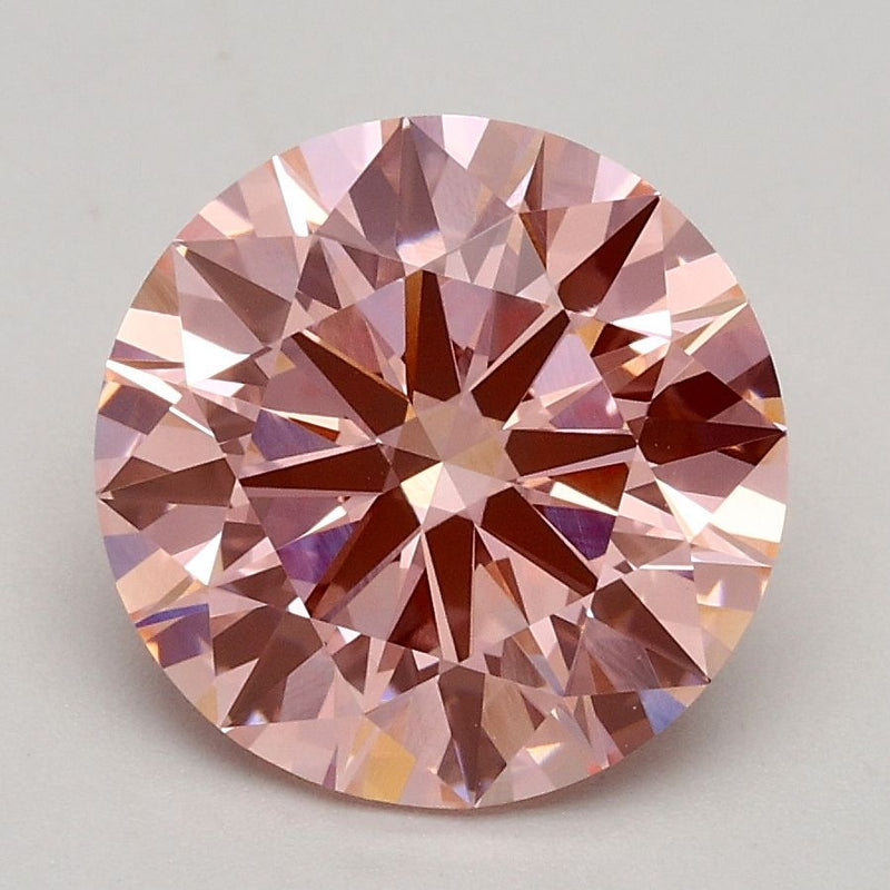 Round 2.18ct Fancy Intense Pink VVS2 IGI #LG533291267