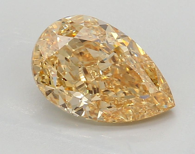 Pear 1.98ct Fancy Intense Yellow VS1 IGI #LG630432269