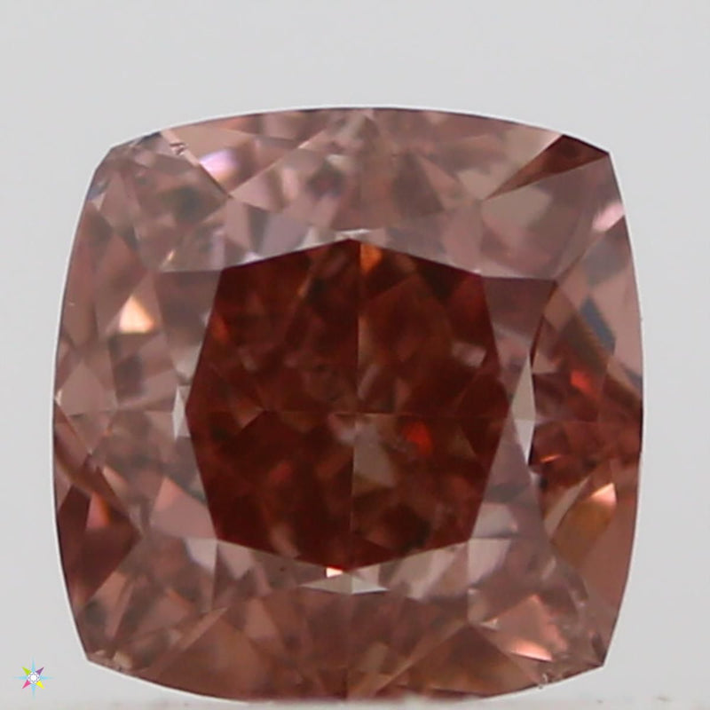 Cushion modified 0.3ct Fancy Deep Orangey Pink VS2 GIA #2221366546