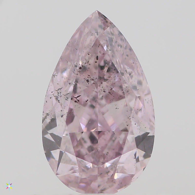 Pear 0.5ct Fancy Purplish Pink SI2 GIA #6282574300