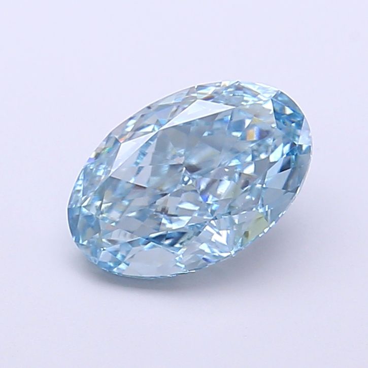 Oval 1.52ct Fancy Vivid Blue VS1 IGI #LG770645141