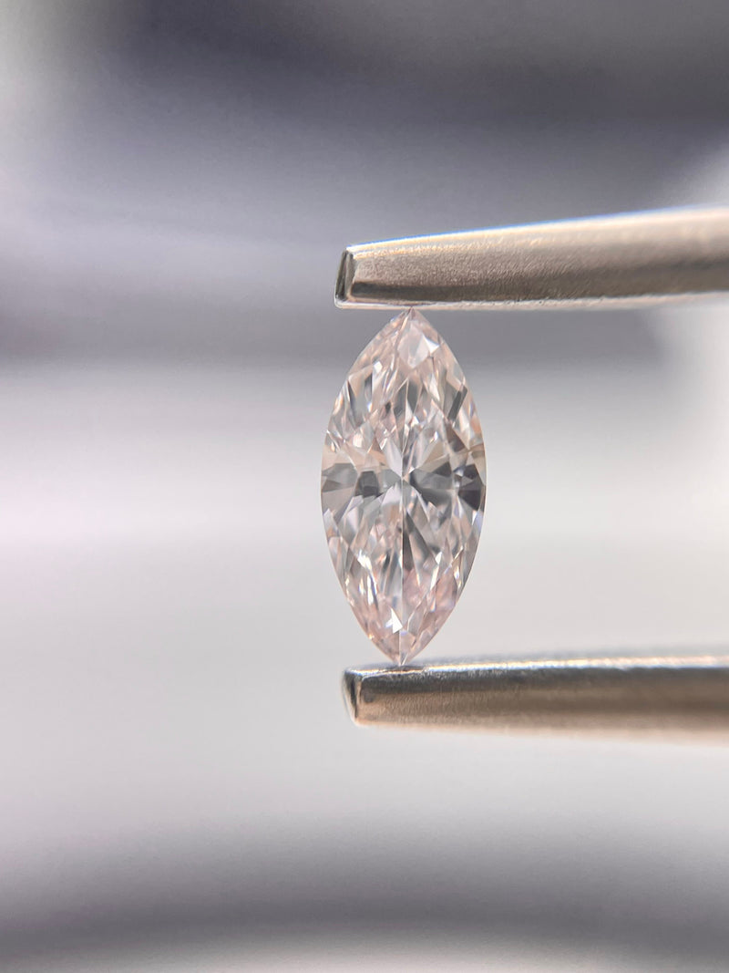 Marquise 0.25ct Light Pink VS1 GIA #6422430783