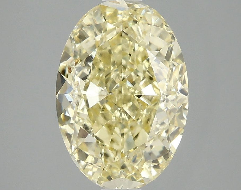 Oval 3.1ct Fancy Intense Yellow VS1 IGI #LG700557181