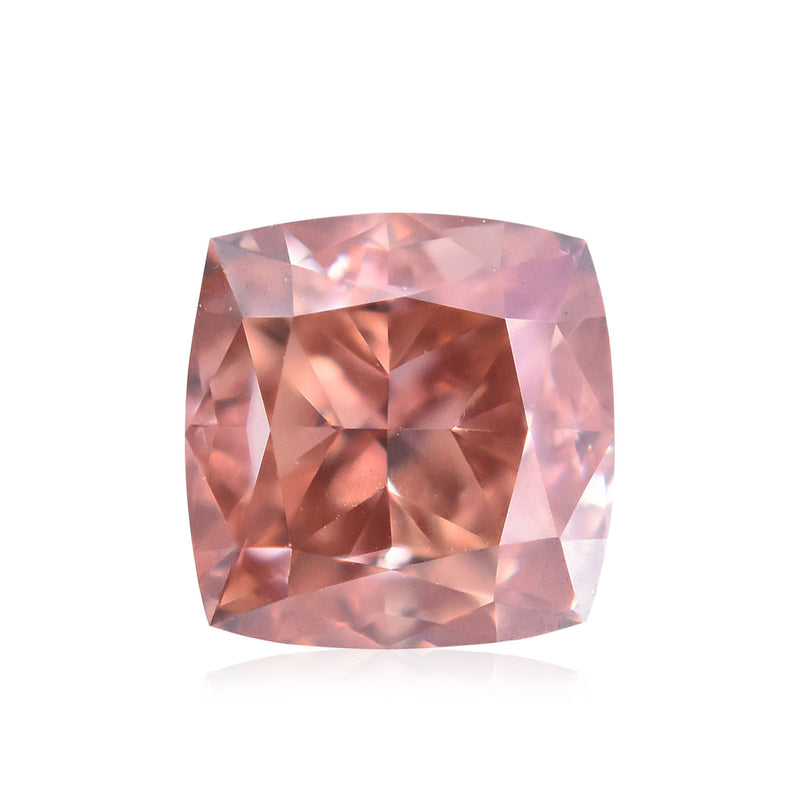 Cushion brilliant 0.4ct Fancy Deep Orangey Pink VS2 GIA #1168840891