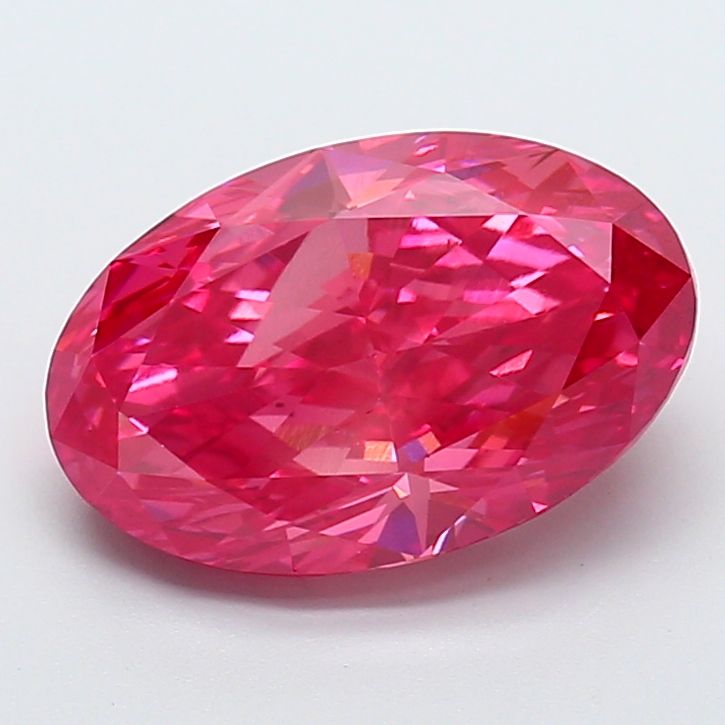 Oval 4.83ct Fancy Vivid Pink VS2 IGI #LG680560354