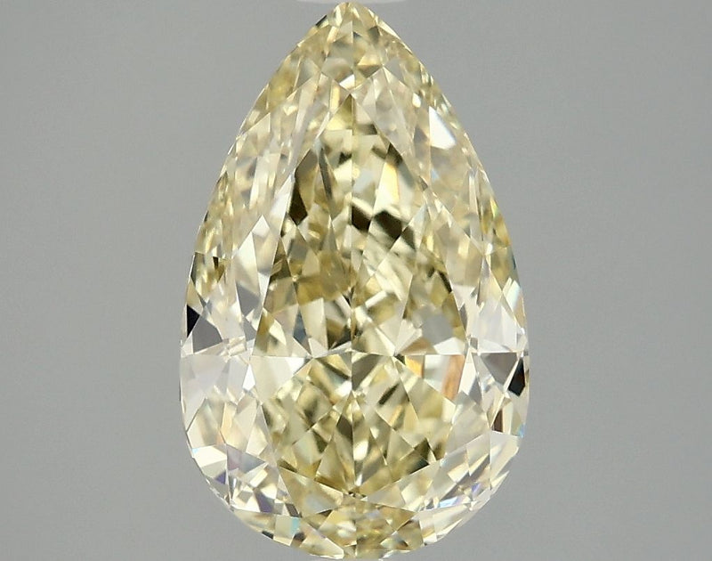 Pear 3.02ct Fancy Intense Yellow VVS2 IGI #LG693515280