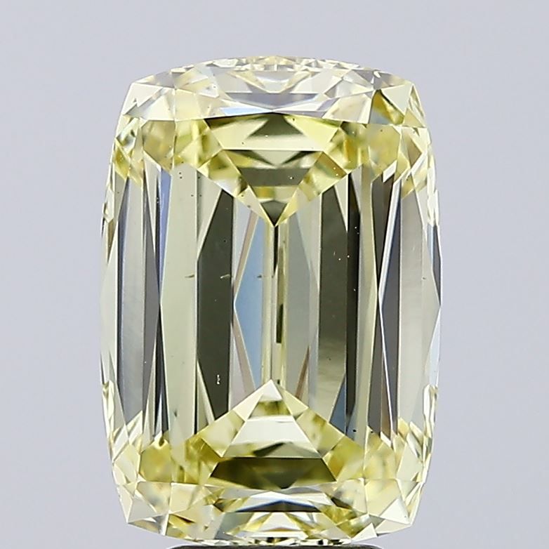 Cushion modified 5.01ct Fancy Yellow VS2 IGI #LG724564318