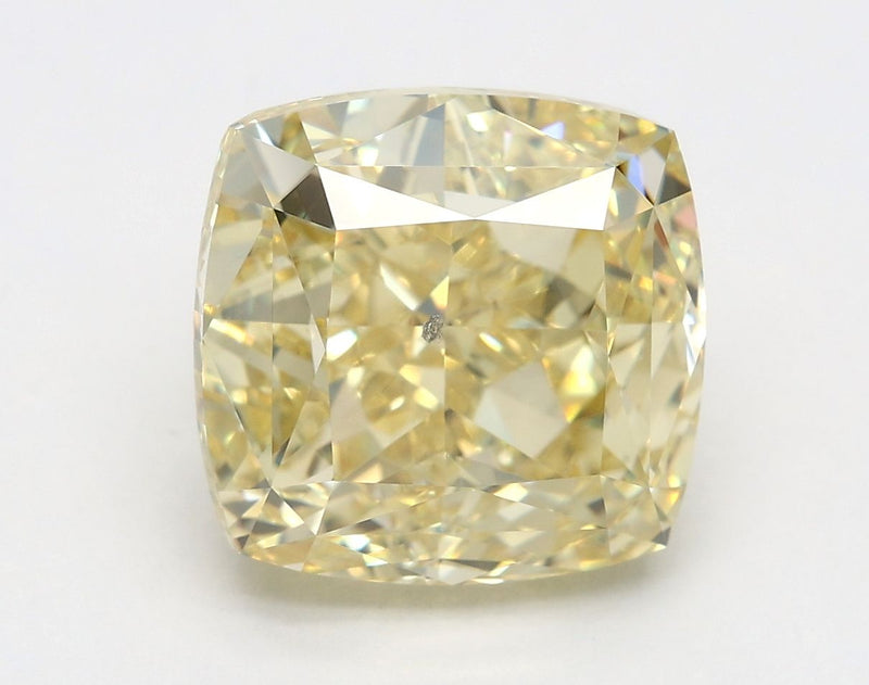 Cushion brilliant 5.01ct Fancy  Yellow SI2 GIA #1179441006