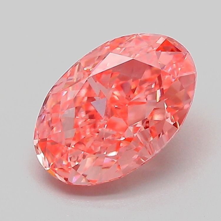 Oval 1.64ct Fancy Vivid Pink VVS2 IGI #LG735541560