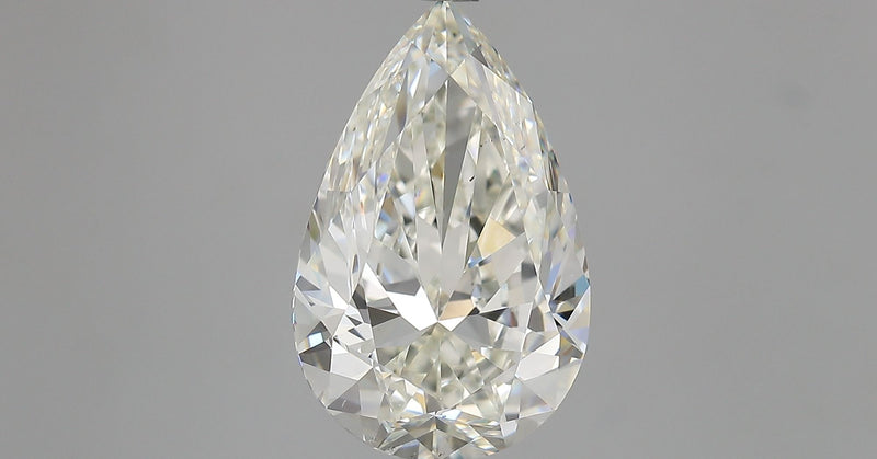 Pear 4.01ct J SI1 GIA #7541340789