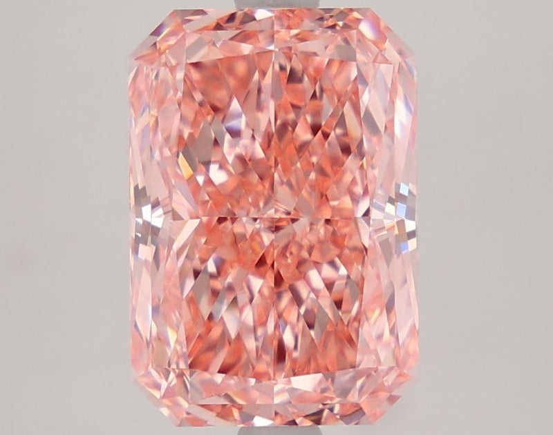 Radiant 3.82ct Fancy Vivid Pink VVS2 IGI #LG781605203