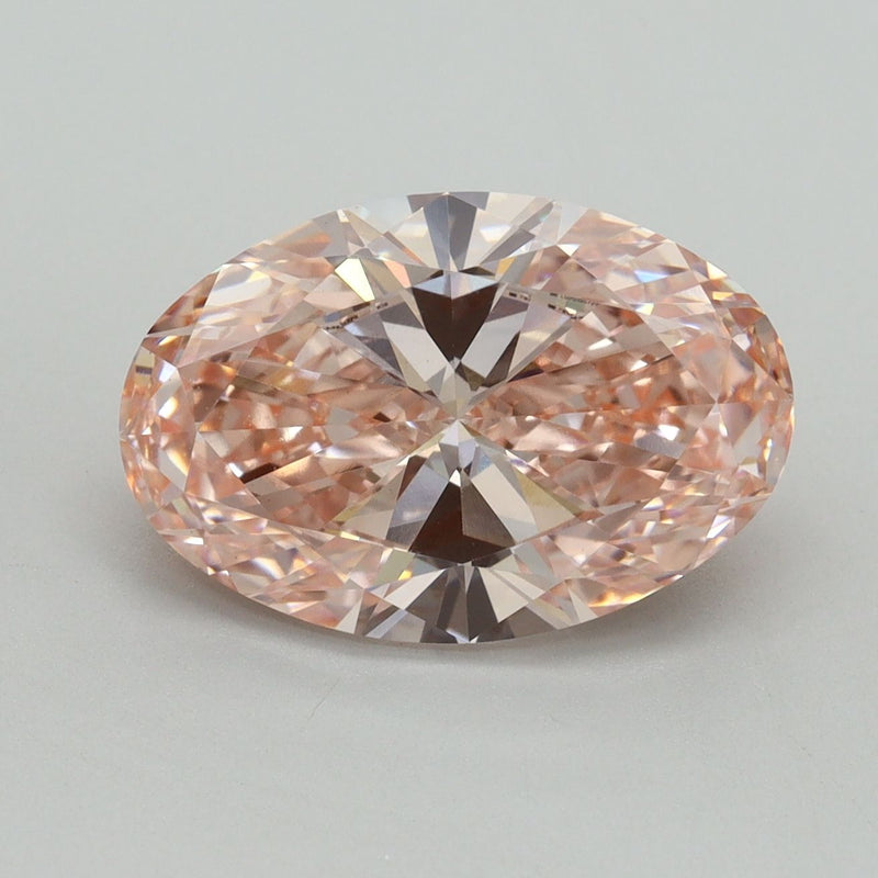 Oval 4.08ct Fancy Vivid Pink VS1 IGI #LG701507299