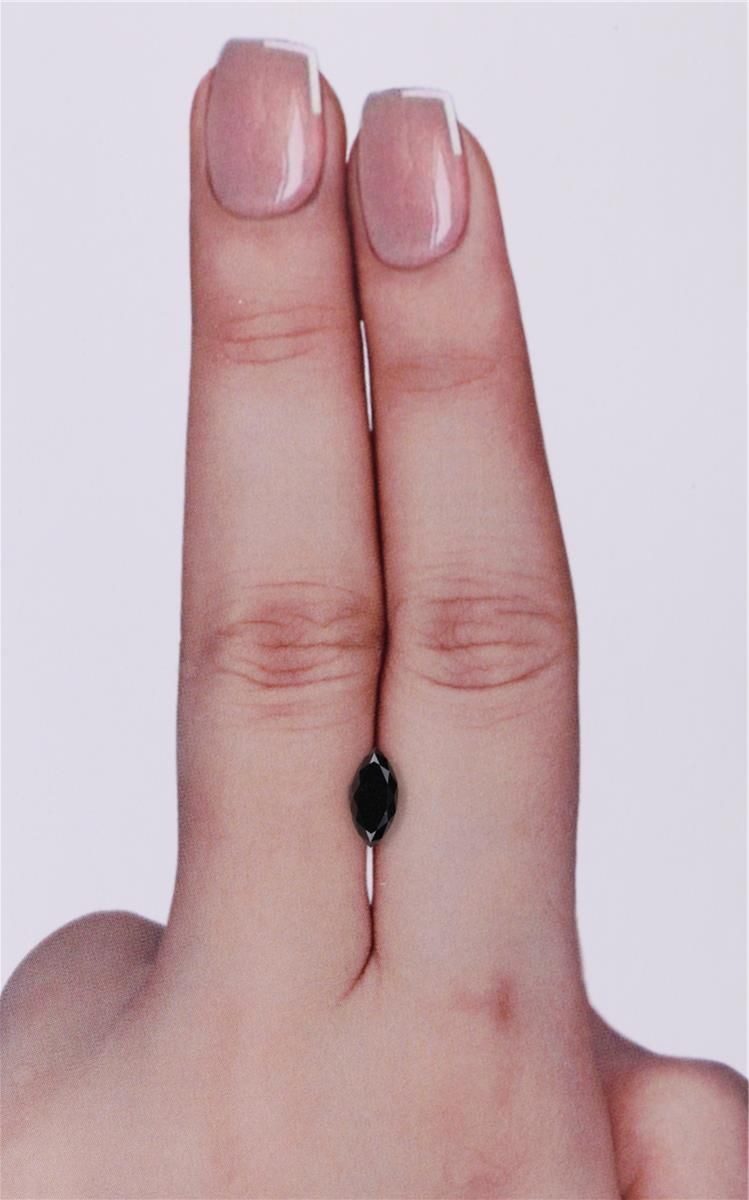 Marquise 0.49ct Black  IGI #750539196