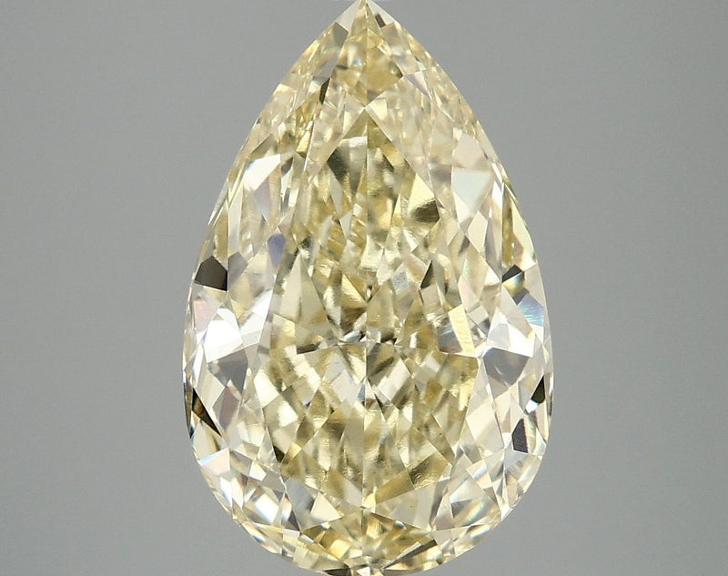 Pear 5.1ct Fancy Intense Yellow VS1 IGI #LG700586075