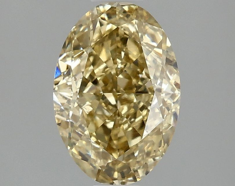Oval 2.08ct Fancy Intense Yellow VS2 IGI #LG677503185