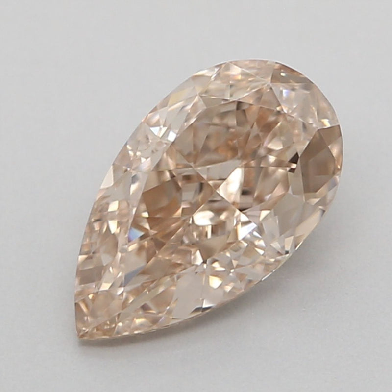 Pear 0.71ct Fancy Pinkish Brown VVS2 GIA #5234169773