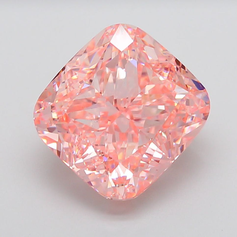 Cushion modified 15.14ct Fancy Vivid Pink VS2 IGI #LG733564181