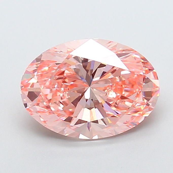 Oval 5ct Fancy Intense Pink VS1 IGI #LG774637093