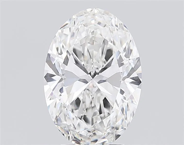 4.54ct Oval Lab Grown Diamond (Colour G, Clarity VVS2, IGI Certified)