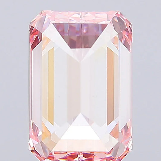 3.57ct Emerald Lab Grown Diamond (Colour Fancy Intense Pink, Clarity VVS2, IGI Certified)