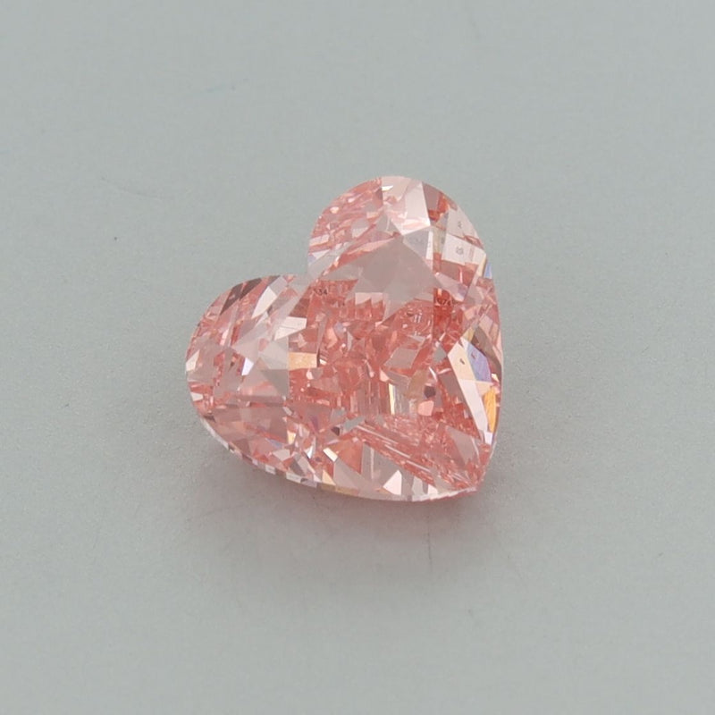 Heart 1.71ct Fancy Vivid Pink VVS2 IGI #LG747572534