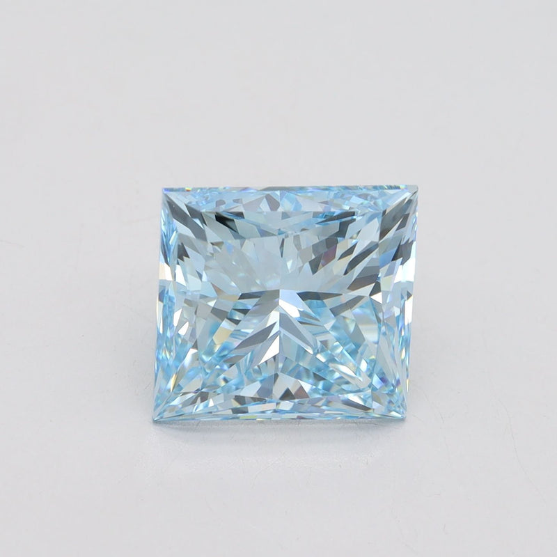 Princess 4.71ct Fancy Vivid Blue VS2 IGI #LG566318768