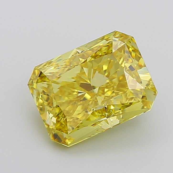 Radiant 7.1ct Fancy Vivid Yellow VVS2 IGI #LG726548948